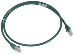 Legrand 051874 patch kábel RJ45-RJ45 Cat6A árnyékolatlan (U/UTP) LSZH (LSOH) 1 méter zöld d: 6, 2mm AWG26 LCS3 ( Legrand 051874 ) (051874)