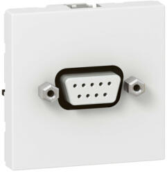 Legrand 078765 Program Mosaic SUD-D aljzat, RS232 soros porthoz, csavaros, 2m, fehér ( Legrand 078765 ) (078765)