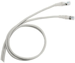 Legrand 051636 patch kábel RJ45-RJ45 Cat5e árnyékolatlan (U/UTP) PVC 1 méter szürke d: 5.4mm AWG24 LCS3 ( Legrand 051636 ) (051636)