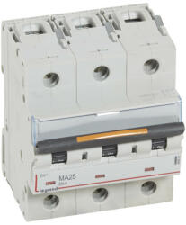Legrand 409883 DX3 kismegszakító 25kA 3P 400V~ MA25 ( Legrand 409883 ) (409883)