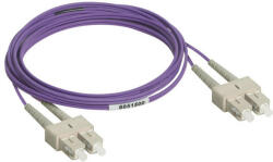 Legrand 032612 patch kábel optika OM3 (PC) multimódusú SC/LC duplex 50/125 um LSZH (LSOH) lila 1 méter LCS3 ( Legrand 032612 ) (032612)