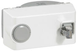 Legrand 076533 Program Mosaic LCS2 RJ45 aljzat Cat 6 FTP, 4 modul, fehér, visszahúzható ( Legrand 076533 ) (076533)