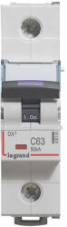 Legrand 410141 DX3 Kismegszakító. 1P, 63A, C karakterisztika, 50kA (410141)