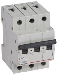 Legrand , RX3, 419168, Kismegszakító 3P, 13A, B karakterisztika, 6 kA, RX3 (Legrand 419168) (419168)