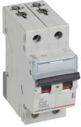 Legrand 404208 TX3 Kismegszakító. 2P, 32A, C karakterisztika, 10kA (404208)
