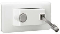 Legrand 076532 Program Mosaic LCS2 RJ45 aljzat Cat 6 UTP, 4 modul, fehér, visszahúzható ( Legrand 076532 ) (076532)