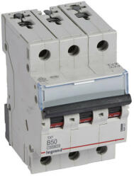 Legrand 404131 TX3 Kismegszakító. 3P, 50A, B karakterisztika, 10kA (404131)