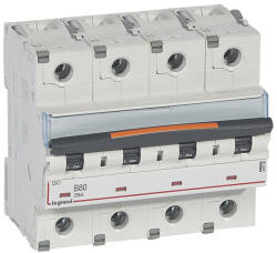 Legrand 409749 DX3 Kismegszakító. 4P, 80A, B karakterisztika, 25kA (409749)