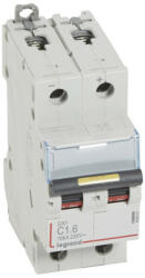 Legrand 409561 DX3-DC Kismegszakító. 2P, 1, 6A, karakterisztika, 16kA (409561)