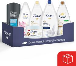 Dove családi tusfürdő csomag, 6 db-os