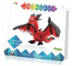 CreativaMente Joc 3D, Dragon Origami, Creagami, 481 Piese (CREA7239_001w)