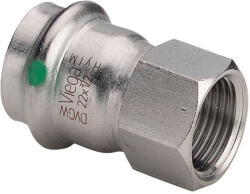 VIEGA Sanpress Inox átmeneti idom BM 15-1/2 (EG-436575-VIEGA)