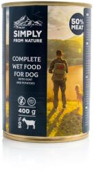 Simply from Nature Wet Food for dogs goat and potatoes 400 g