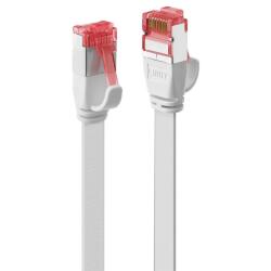 Lindy Cablu de retea RJ45 Cat. 6 U/FTP Flat 0.3m Alb, Lindy L47560* (L47560)