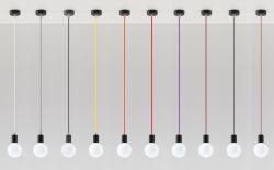 Sollux Lampa suspendata EDISON negru&red (SL.0158)