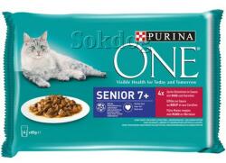 Purina One Senior Cat 4x85g