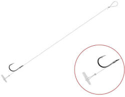Delphin FLR Quickstop 6db, 12cm #6 feeder kötött horog (101000252)