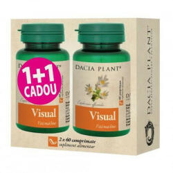 DACIA PLANT - Visual Dacia Plant 60+60 comprimate 500 mg - vitaplus
