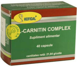Hofigal - L-Carnitin Complex Hofigal 40 capsule 400 mg - vitaplus