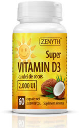Zenyth Pharmaceuticals - Super Vitamin D3 Zenyth 60 capsule - vitaplus