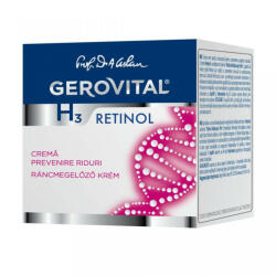 Gerovital - Crema pentru prevenirea ridurilor Gerovital H3 Retinol Crema pentru fata 50 ml