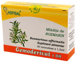 Hofigal - Gemoderivat din Mladite de Rozmarin Hofigal, 30 monodoze 30 monodoze - vitaplus
