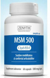 Zenyth Pharmaceuticals - MSM 500 mg Zenyth 60 capsule 500 mg - vitaplus