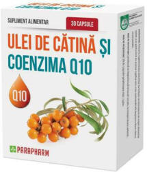 Parapharm - Ulei de catina si Coenzima Q10 Parapharm 30 capsule 515 mg - vitaplus