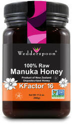 Wedderspoon - Miere de Manuka KFactor 16 RAW 100% Naturala Wedderspoon 250 grame - vitaplus