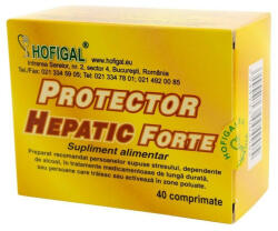 Hofigal - Protector Hepatic Forte Hofigal 40 comprimate 1000 mg - vitaplus