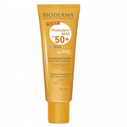 BIODERMA - Crema protectie solara Photoderm Claire Aquafluide SPF 50+ Nuanta Deschisa, Bioderma Crema 40 ml - vitaplus