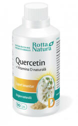 Rotta Natura - Quercetin + Vitamina D naturala, Rotta Natura capsule 90 tablete - vitaplus