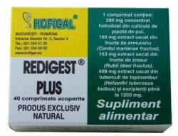 Hofigal - Redigest Plus Hofigal 40 comprimate 1200 mg - vitaplus