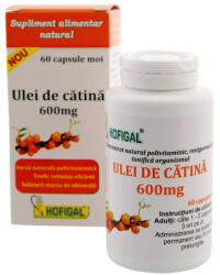 Hofigal - Ulei de catina 600 mg Hofigal 60 capsule 600 mg - vitaplus
