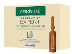 Gerovital - Fiole intensiv antimatreata Gerovital TratamentExpert Tratamente pentru par 10 x 10 ml - vitaplus