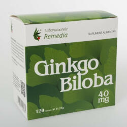 Remedia - Ginkgo Biloba 40 mg Remedia 120 capsule 120 capsule - vitaplus