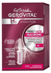 Gerovital - Fiole cu acid hialuronic Gerovital H3 Evolution Tratament pentru fata 20 ml