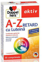 Doppelherz - A-Z Retard cu Luteina DoppelHerz 60 comprimate 500 mg