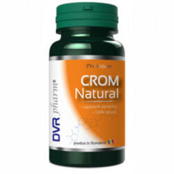 DVR Pharm - Crom Natural DVR Pharm 60 capsule Suplimente alimentare 500 mg - vitaplus