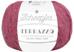 Scheepjes Terrazzo 722 Anguria - sötétrózsaszín gyapjú fonal