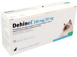  Dehinel Cat Tabletta 230 mg/20 mg 30x