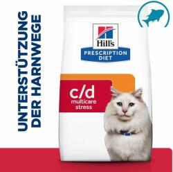 Hill's Prescription Diet 2x8kg Hill's Prescription Diet c/d Urinary Stress Urinary Care tengeri hal száraz macskatáp