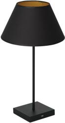 Luminex Lampă de masă cu conector USB 1xE27/60W/230V neagră (LU0902)