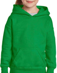 Gildan Gyerek Pulóver Kapucnis Hosszú ujjú Gildan Heavy Blend Youth Hooded Sweat - XL (176), Ír zöld