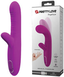 Pretty Love Vibrator Angelique 12 Moduri Vibratii+4 Moduri Tickling Move Silicon USB 21.5 cm Vibrator