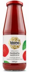 biona Pasatta cu busuioc bio 680g Biona - supermarketpentrutine