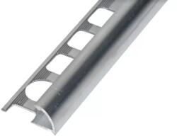  Alumínium C pozitív élvédő profil 10 mm/2, 50 m natúr alumínium