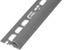  PVC pozitív élvédő profil 12, 5 mm/2, 50 m középszürke