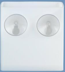 Maximex Perie WC si suport cu ventuze, Alb, 23x9, 2x4, 5 cm (85151500)