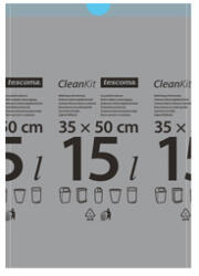 Tescoma CLEAN KIT összehúzható szemeteszsák 15 l, 15 db (900695.00)